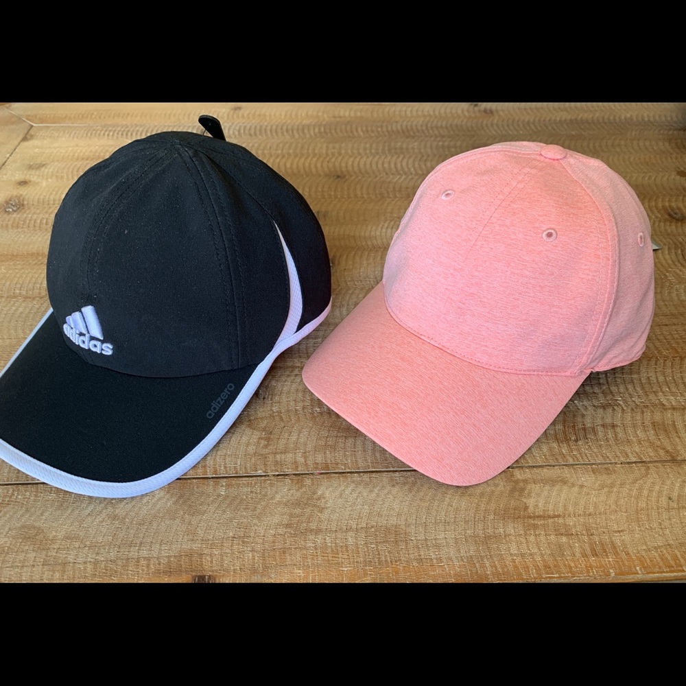 Pair of Adidas Caps